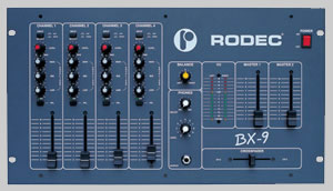 rodec bx-9 mixer mengpaneel mixers mengpanelen