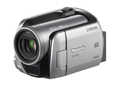 Panasonic sd-camcorder hard disk sdr-h250