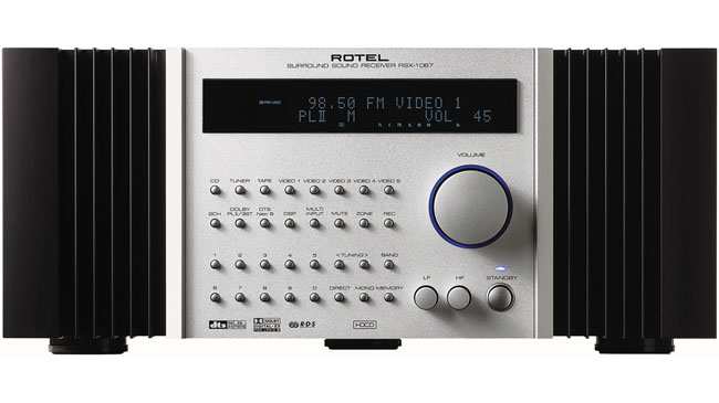 Rotel RSX-1067 surround sound receiver rsx1057