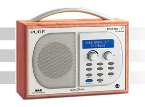 DAB radio's Pure Digital Evoke-1 XT