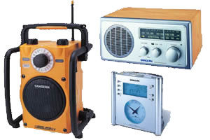 Sangean radio's
