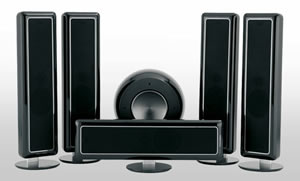 VM6 set home cinema speakers