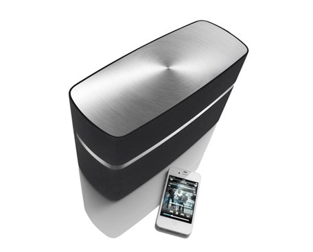 a5 b&w speaker streaming airplay ipod ipad