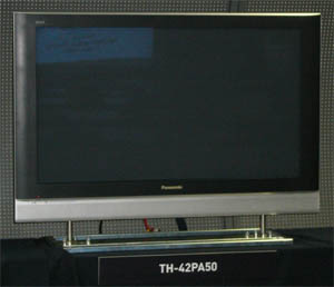 TH-42PA50 nieuwe Panasonic Viera plasma-tv's
