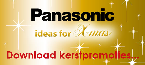 Panasonic kerstpromoties