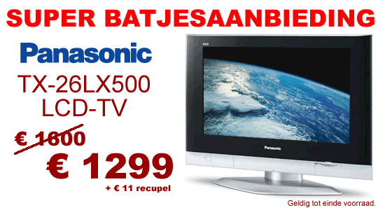 Panasonic TX-26LX500 LCD-TV